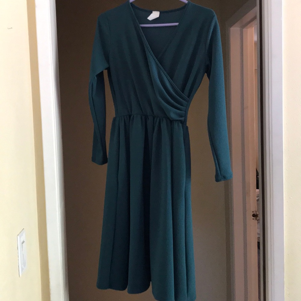 Turquoise dress